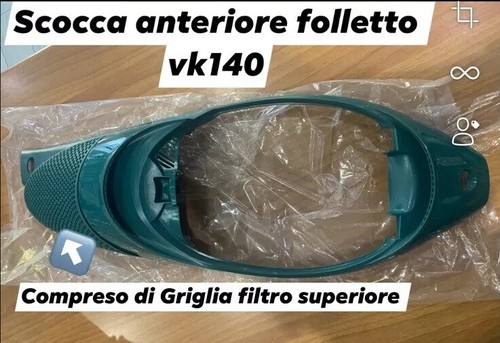 Scocca guscio anteriore verde - guscio,